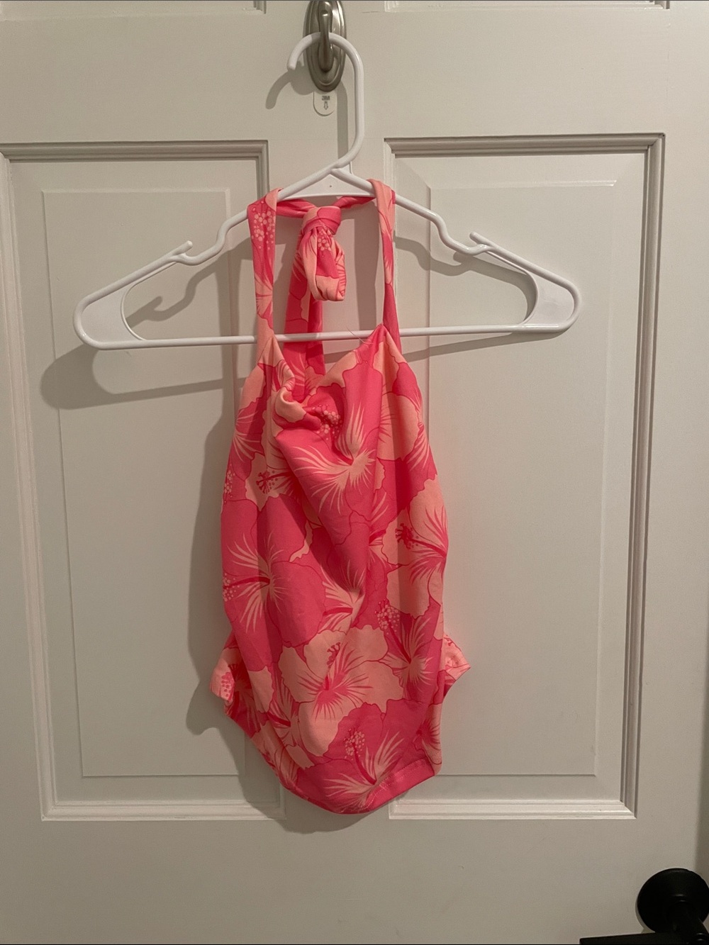 Women’s ' Pink Floral Halter Top